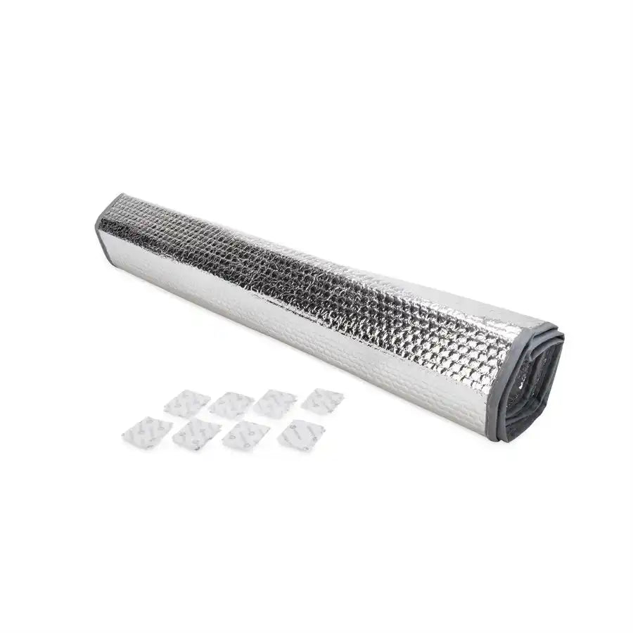 Camco 45161 Window Shade RV Window Manual 50 Inch Width x 26 Inch Height Reflective Surface