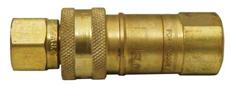 AP Products ME-GMC6 Propane Hose Connector Quick Disconnect 3/8 Inch FPT Nipple x 3/