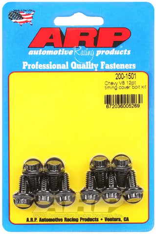 ARP Auto Racing 200-1501 Timing Cover Bolt For Use With All V8 Chevy 12 Point Head 