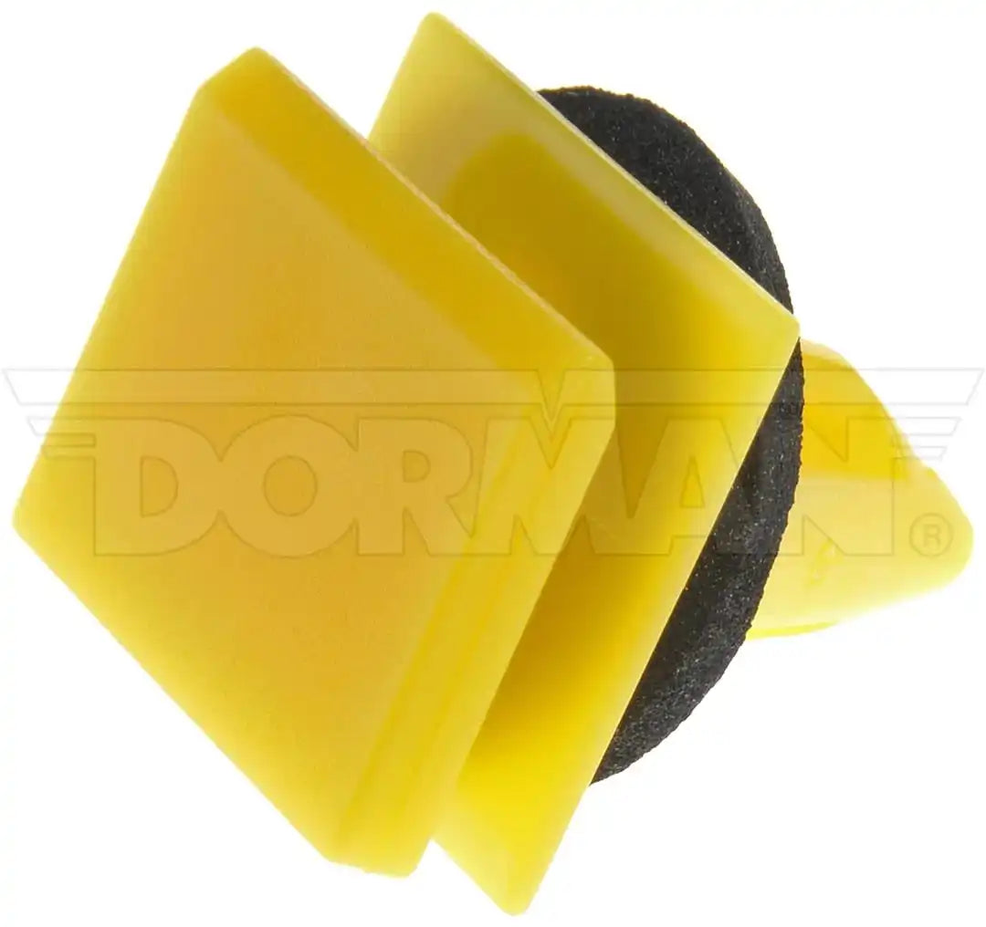 Dorman 963-217D Molding Clip OE Solutions ™ For Use With General Motors Models 0.8 Inch Length Yellow Plastic Pack Of 2