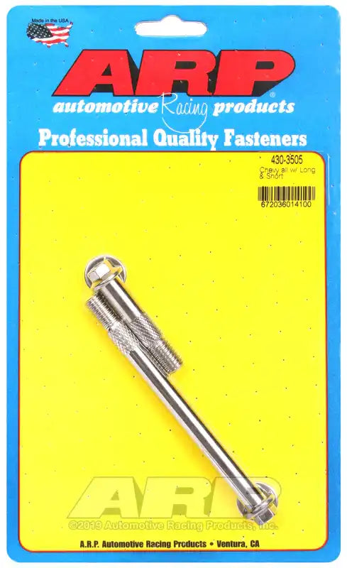 ARP Auto Racing 430-3505 Starter Bolt For Use With Chevy With Long and Short Bolt S