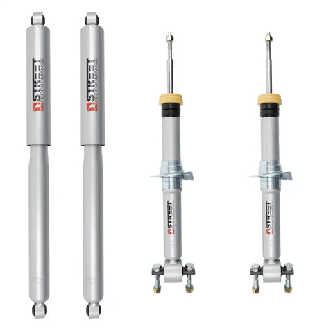 Bell Tech OE9698 Shock Absorber OEM Style Silver Set Of 4