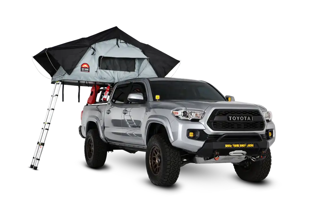 Body Armor 20010 Tent Overlander Bed Rack Mount 48 Inch Length x 110 Inch Width x