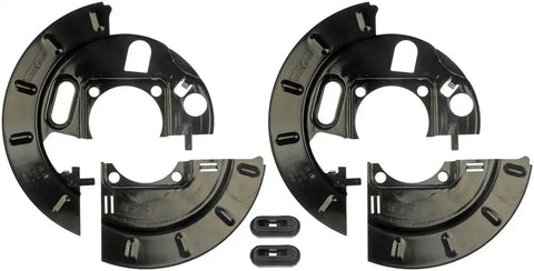Dorman 924-222 Brake Dust Shield OE Solutions ™ OE Replacement Steel Two Piece Unit Set of 2