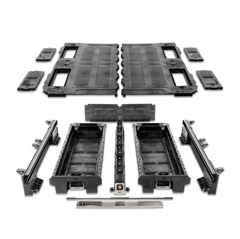 Decked XG6 Bed Drawer 2000 Pound Load Capacity Full Bed Deck Unit/ 200 Pound Load Ca