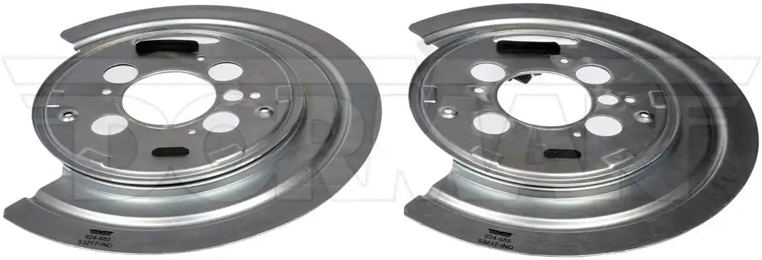 Dorman 924-685 Brake Backing Plate OE Solutions ™ OE Replacement 75 Millimeter Inside Diameter Steel Silver Set Of 2