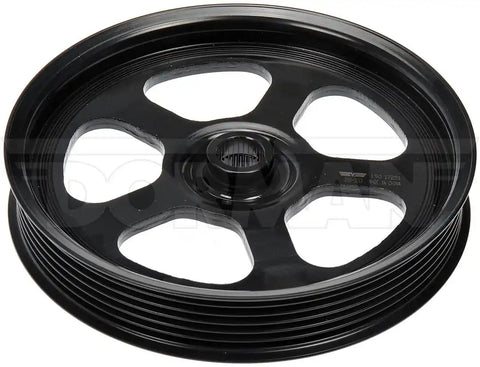 Dorman 300-333 Power Steering Pump Pulley OE Solutions ™ OE Replacement 6 Groove Serpentine Belt Silver Steel