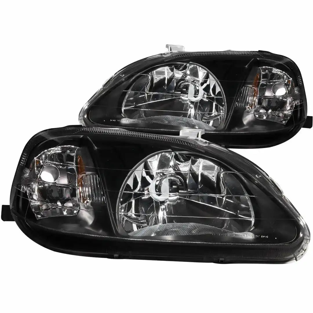 ANZO USA 121070 Headlight Assembly Crystal Clear Bulb Not Included Standard Beam 