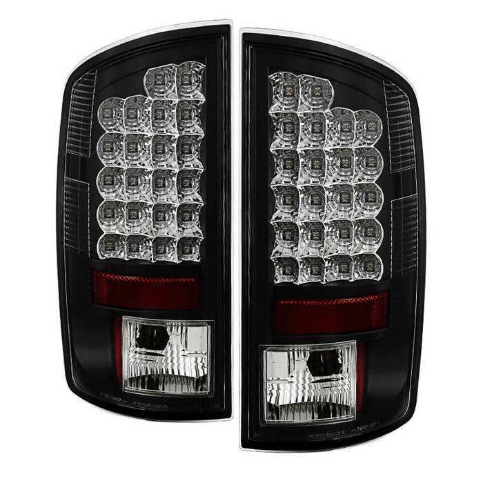 Spyder Automotive 5002556 Tail Light Assembly LED Clear Lens Black Housing Uses O