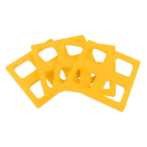 Camco 44500 Leveling Block Securely Join A Single Layer Of Leveling Blocks or Create A Flat Surface On Top Of A Larger Stack Interlocking Blocks Plastic Set of 4