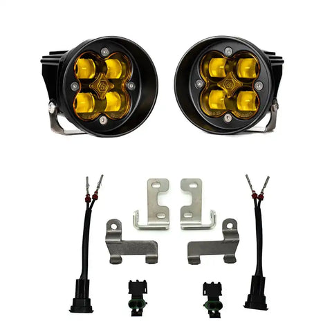 Baja Design 447704 Driving/ Fog Light Squadron-R SAE LED Round 29 Watt Fog Beam