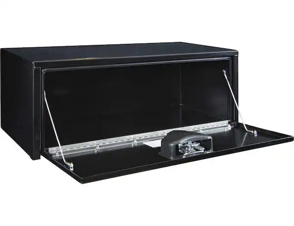 Buyers Products 1703305 Tool Box Underbody 1 Recessed Drop Door Smooth Gloss Bla