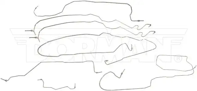 Dorman 919-152 Brake Line Kit OE Solutions ™ OE Replacement With 7 Stainless Steel Brake Lines
