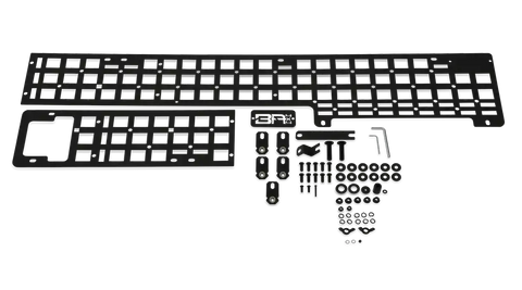 Body Armor TC-7125 Bed Cargo Rack Over Wheel Well Mount Bolt On Black Steel With