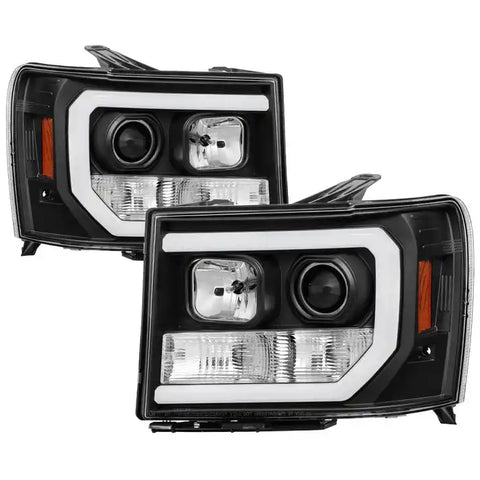 Spyder Automotive 5083630 Headlight Assembly Version 2 Halogen Bulb Projector Beam