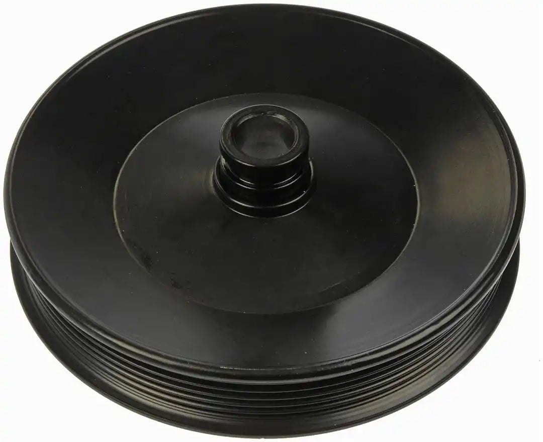 Dorman 300-200 Power Steering Pump Pulley OE Solutions ™ OE Replacement 6 Groove Serpentine Belt Black Steel