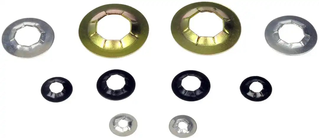 Dorman 13441 Push Nut Includes (2) 1/8 Inch/ (2) 3/16 Inch/ (2) 1/4 Inch/ (2) 3/8 Inch/ (2) 1/2 Inch