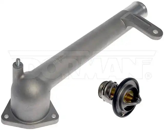 Dorman 902-5123XD Thermostat Housing OE Solutions ™ OE Replacement Aluminum/ Rubber Gasket Black 29 Millimeter Inside Diameter 82 Degree Temperature