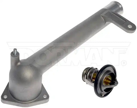 Dorman 902-5123XD Thermostat Housing OE Solutions ™ OE Replacement Aluminum/ Rubber Gasket Black 29 Millimeter Inside Diameter 82 Degree Temperature