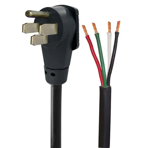 AP Products 16-00563 Power Cord Power Supply Cord 50 Amp Male Plug End 50 Amp 10 