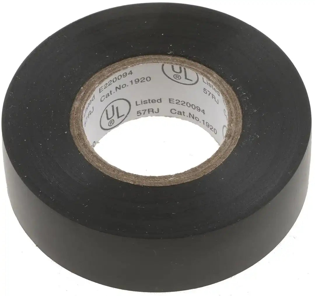 Dorman 85292 Electrical Tape Conduct-Tite ® For Insulating Electrical Wiring To Prevent Loss Of Electrical Charge Roll 3/4 Inch Width x 60 Foot Length Black