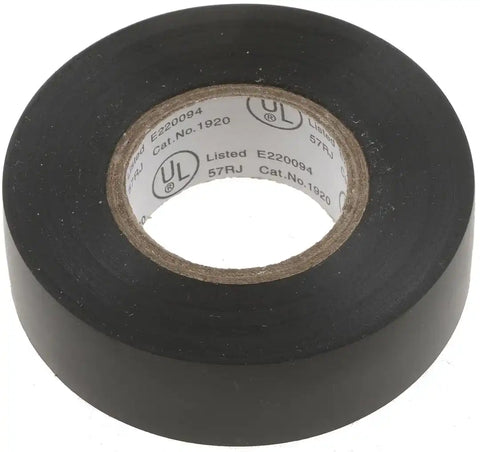 Dorman 85292 Electrical Tape Conduct-Tite ® For Insulating Electrical Wiring To Prevent Loss Of Electrical Charge Roll 3/4 Inch Width x 60 Foot Length Black