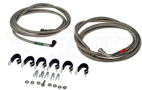 Dorman 819-813 Fuel Line OE Solutions ™ OE Replacement 124 Inch/ 125 Inch Length 11 Millimeter/ 13.5 Millimeter Outside Diameter Stainless Steel/ PTFE
