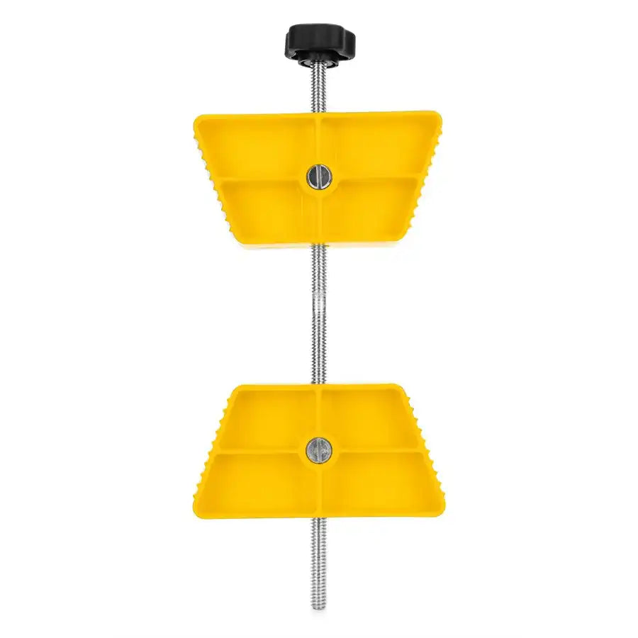 Camco 44622 Wheel Chock For Use With Tandem Tires 26-30 Inch Diameter Tires Spacing of 3-1/2 to 5-1/2 Inches Yellow