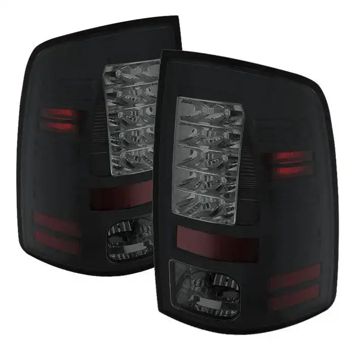 Spyder Automotive 5078124 Tail Light Assembly LED Smoke Lens Black Housing Uses O