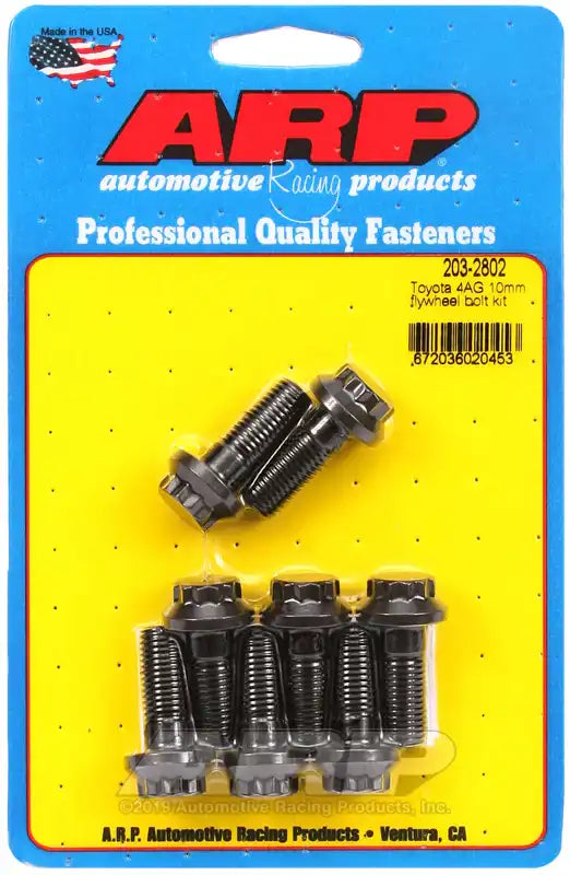 ARP Auto Racing 203-2802 Clutch Flywheel Bolt For Use With 1.6L Dual Overhead Cam To