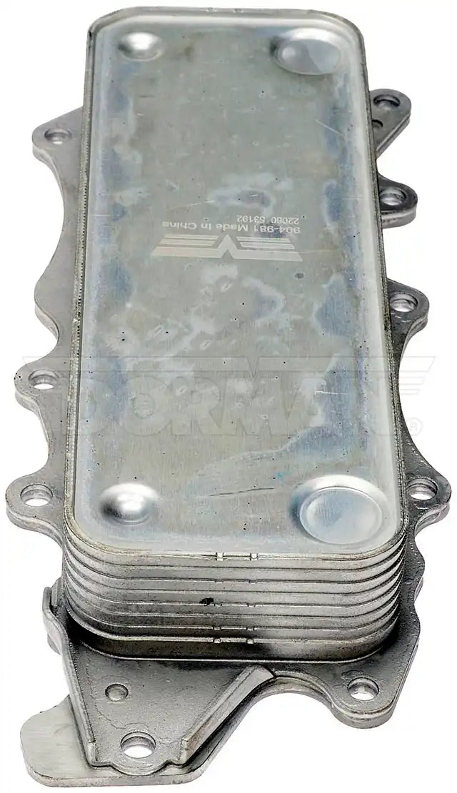 Dorman 904-981 Fluid Cooler OE Solutions ™ OE Replacement Engine Oil Aluminum 6 Cooling Row 8.68 Inch Length 5.4 Inch Height 3 Inch Depth Boxed