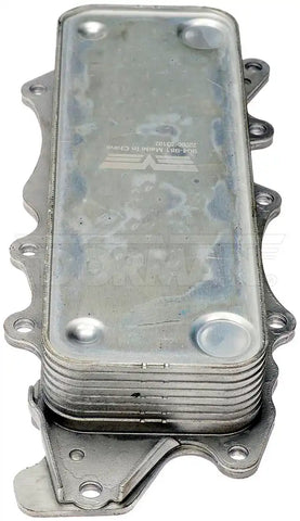 Dorman 904-981 Fluid Cooler OE Solutions ™ OE Replacement Engine Oil Aluminum 6 Cooling Row 8.68 Inch Length 5.4 Inch Height 3 Inch Depth Boxed