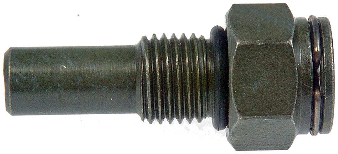 Dorman 800-759 Auto Trans Fluid Cooler Fitting OE Solutions ™ OE Replacement 1/4-18 Thread Size x 1.85 Inch Length Single
