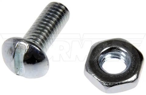 Dorman 784-712D Screw OE Solutions ™ Self Tapping Screw Number 10-32 Thread Size Flat Head Steel With 8 Machine Screws And 8 Nuts