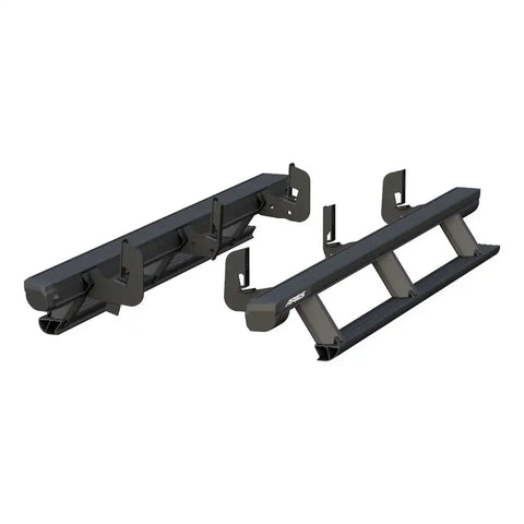 Aries 3047901 Running Board ActionTrac  Powder Coated Carbide Black Aluminum Li