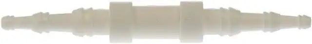 Dorman 47309 Vacuum Hose Connector Vacu-Tite ® Straight Connector 1/8 Inch Diameter or 1/4 Inch Diameter or 3/8 Inch Diameter White Plastic Single