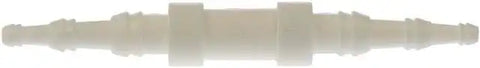 Dorman 47309 Vacuum Hose Connector Vacu-Tite ® Straight Connector 1/8 Inch Diameter or 1/4 Inch Diameter or 3/8 Inch Diameter White Plastic Single