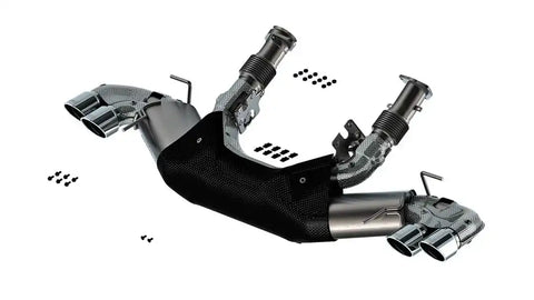 Borla 140840 Exhaust System Kit S-Type Cat Back System T-304 Stainless Steel With 