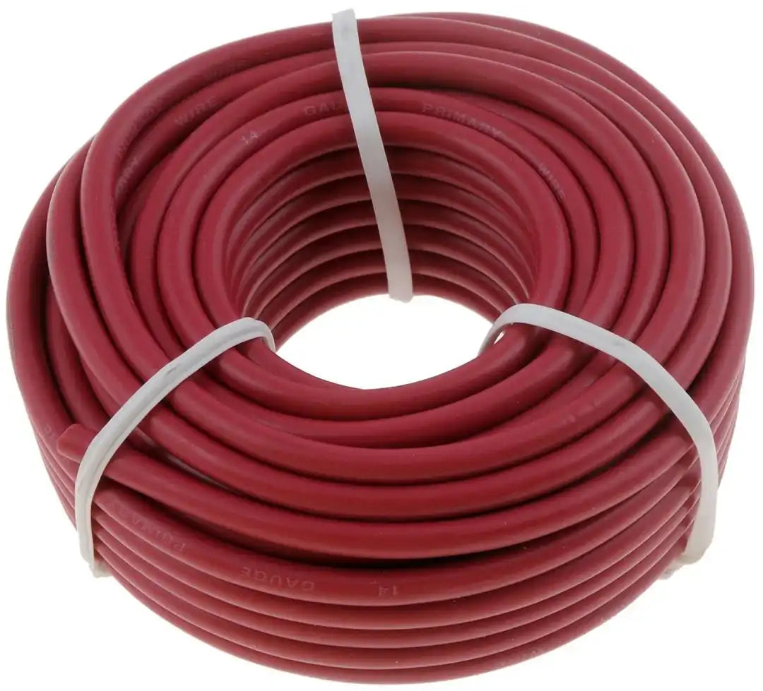 Dorman 85716 Primary Wire Conduct-Tite ® OE Replacement Stranded Conductor 14 Gauge Red 20 Feet Length Copper Conductor/ PVC Insulation