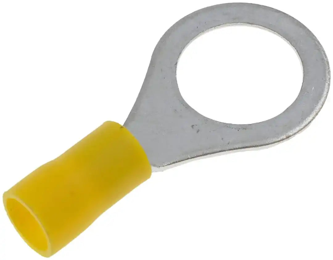 Dorman 85518 Wire Terminal End Conduct-Tite ® 1/2 Inch Ring Terminal 12-10 Gauge Wire Yellow Pack of 5