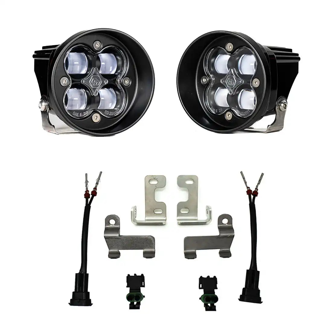 Baja Design 447641 Driving/ Fog Light Squadron-R SAE LED Round 29 Watt Fog Beam