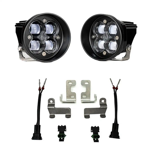 Baja Design 447641 Driving/ Fog Light Squadron-R SAE LED Round 29 Watt Fog Beam