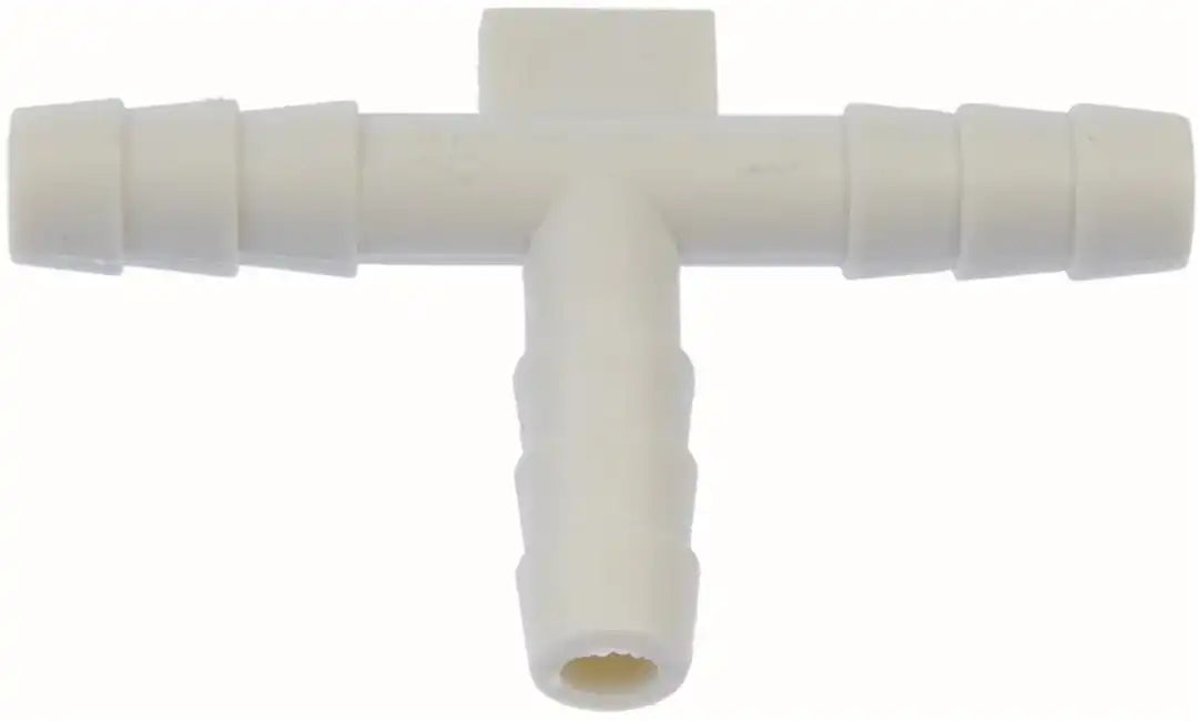 Dorman 47334 Vacuum Hose Connector Vacu-Tite ® T Shaped Connector 3/16 Inch Diameter White Plastic Set of 2