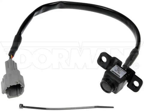 Dorman 590-485 Backup Camera OE Solutions ™ OE Replacement 136 Degree Horizontal Viewing Angle 100 Degree Vertical Viewing Angle Weather Resistant With 1 Harness Connector/ 1 Bracket And 1 Zip Tie