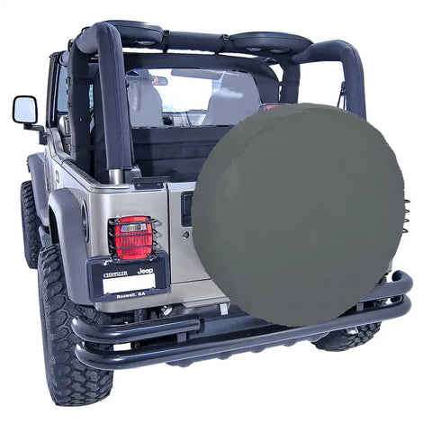 Rugged Ridge 12802.35 Spare Tire Cover Fits 30 Inch To 32 Inch Diameter Diamond Bla