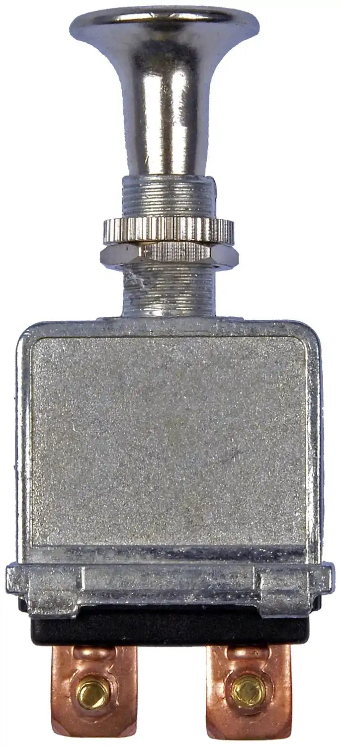Dorman 86916 Multi Purpose Switch Conduct-Tite ® 12 Volt 75 Amp Max Push Pull Round Non-Lighted Silver Without Safety Cover