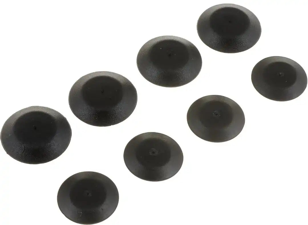 Dorman 02411 Fastener Hole Plug Assortment Nylon Black With Four 3/8 Inch/ 1/2 Inch Diameter Plugs
