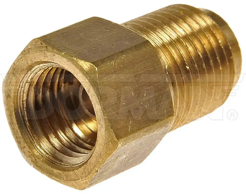 Dorman 785-432D Brake Line Fitting OE Solutions ™ 3/16 Inch x 1/4 Inch Thread 0.57 Inch Diameter Brass Single