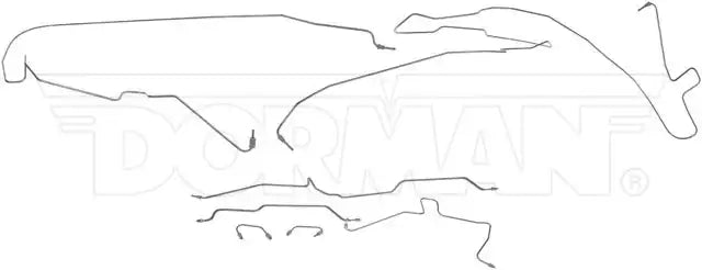 Dorman 919-220 Brake Line Kit OE Solutions ™ OE Replacement With 7 Brake Line Tubes