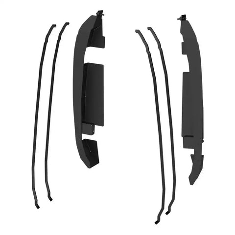 Aries 3500250 Door Hinge Protector For Use With Aries Tube Doors Black Steel 2 Pi